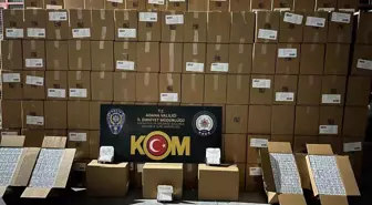 Adana'da 6,5 Milyon Makaron Ele Geçirildi