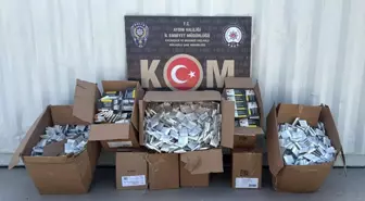 Aydın'da 101 Bin Doldurulmuş Makaron Ele Geçirildi