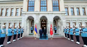 Cumhurbaşkanı Erdoğan, Ermenistan Başbakanı Paşinyan'ı kabul etti