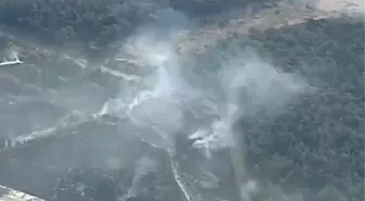 İzmir'de TIR Yangını Ormana Sıçradı