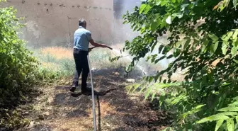 Karaman'da Cami Avlusunda Yangın Çıktı