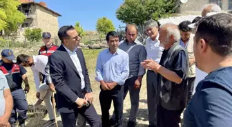 Kaymakam Aslan Kamu Yatırımlarını İnceledi