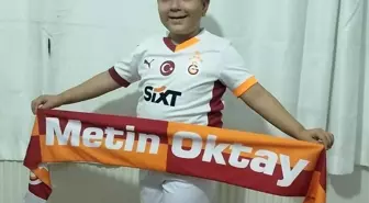 9 Yaşındaki Lösemi Hastası Mustafa'nın Galatasaray Forması Hayali Gerçekleştirildi
