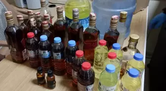 Niğde'de Sahte Alkol Operasyonu: 1 Gözaltı