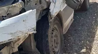 Siirt'te Trafik Kazası: 1 Yaralı