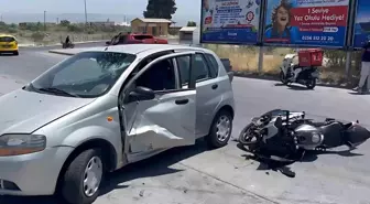 Söke'de otomobil ile motosiklet çarpıştı: Bir yaralı