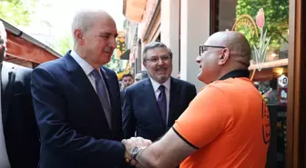 TBMM Başkanı Numan Kurtulmuş Brüksel'de Diyanet Vakfı ve İslam Federasyonu'nu Ziyaret Etti