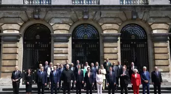 TBMM Başkanı Numan Kurtulmuş NATO Zirvesi'nde Aile Fotoğrafı Çekti