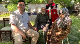 71 Yıldır Beraber Olan Adem ve Habibe Çifti Ziyaret Edildi