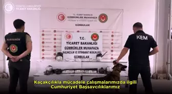 Ticaret Bakanlığı'ndan Uyuşturucu ve Kaçak Eşya Operasyonu