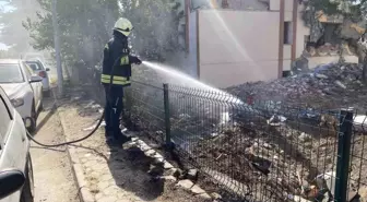 Eskişehir'de Boş Arazide Yangın