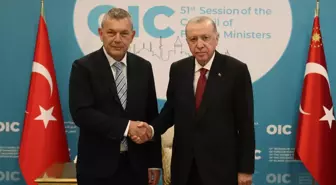 Cumhurbaşkanı Erdoğan, BM UNRWA Genel Komiseri Philippe Lazzarini'yi kabul etti