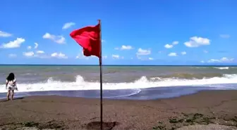 Düzce'de Denize Girişler Yasaklandı