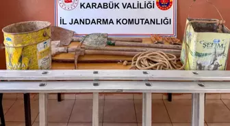 Ovacık'ta İzinsiz Define Kazısı Yapan İki Şüpheli Suçüstü Yakalandı