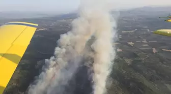 Manisa'da Orman Yangınına Müdahale Ekipleri Arttırıldı