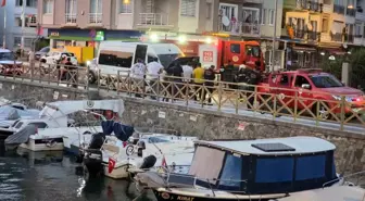 Marmaris'te Turistleri Taşıyan Minibüste Yangın Çıktı