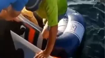 Tekirdağ'da Sürüklenen Botursal Kurtarma Operasyonu