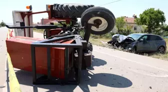 Aksaray'da Trafik Kazası: 4 Kişi Ağır Yaralandı