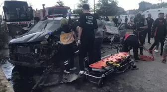 Uşak'ta Trafik Kazası: 1 Ölü, 1 Yaralı