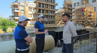 Düzce'de Zabıtalardan YKS İçin İnşaatlara Sessizlik Uyarısı