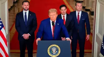 Trump, Amerikan Uçaklarının İran'daki Nükleer Tesisleri Vurduğunu Açıkladı