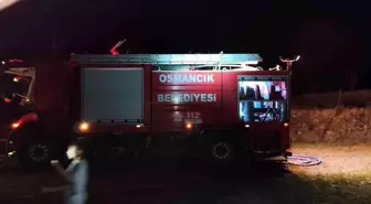 Çorum'da İki Katlı Evde Yangın Çıktı