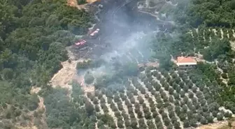 Kumluca'da Yangın Müdahalesi Sürüyor