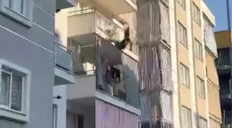 Apartmanın 3'üncü katından kendini boşluğa bırakan genç kız hayatını kaybetti