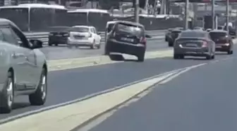 Beylikdüzü D-100 Karayolu'nda Zincirleme Trafik Kazası: 2 Yaralı
