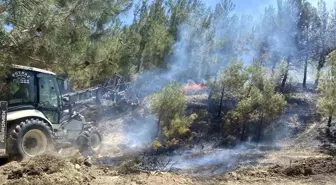 Çanakkale'de Tarım Arazisinde Başlayan Yangın Ormanlık Alana Sıçradı