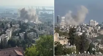 İran'dan misilleme! Hayfa ve Tel Aviv'de büyük patlamalar yaşandı