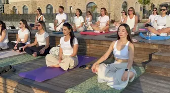 Kapadokya'da Uluslararası Yoga Günü Etkinliği