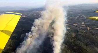 Manisa'da Yangın 16 Saat Sonra Kontrol Altına Alındı