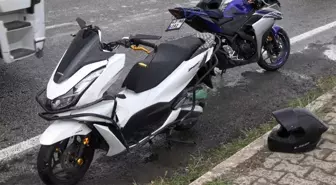 Trafik Kazasında 1 Kişi Yaralandı