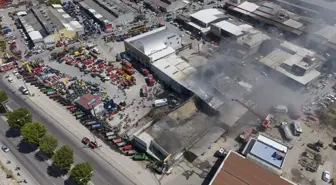 Sakarya'da Traktör Bayisinde Yangın Denetimi