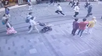 Taksim'de Kaçan Şüpheli 68 Suçtan Aranıyordu