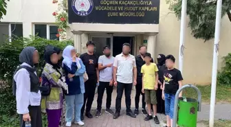 Bursa'da Göçmen Kaçakçılığına Operasyon: 12 Yabancı Uyruklu Yakalandı
