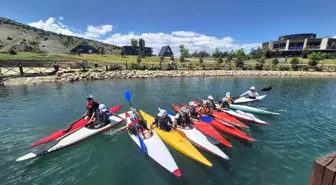 Erzincan'da Genç Kano Sporcularına Temel Eğitim Kampı Başladı
