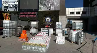 İstanbul'da Sahte Alkol Operasyonu: 18 Ton Ele Geçirildi