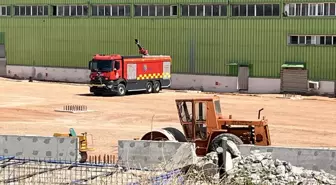 Kocaeli'de Kimya Fabrikasında Doğal Gaz Boru Hattı Delindi