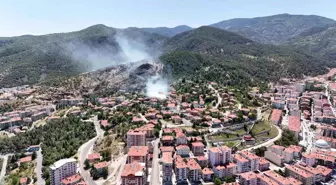 Kızılcahamam'da Apartman Çatısında Yangın Ç çıktı