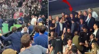 Derbide ortalık karıştı! İşte Ali Koç'un Beşiktaş taraftarlarıyla tartıştığı anlar
