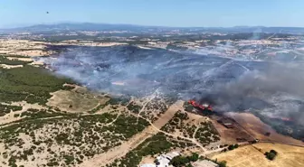 Çanakkale'deki Orman Yangını Kontrol Altına Alındı