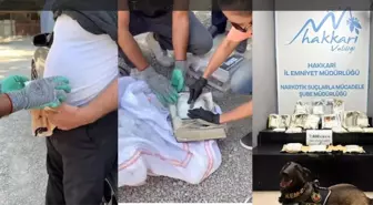 Hakkari'de 7 Kilo 800 Gram Metamfetamin Ele Geçirildi