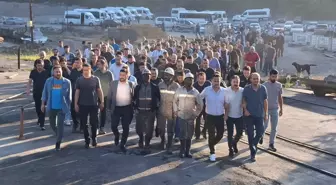 Maden İşçileri Zonguldak ve Bartın'da Zam Teklifini Protesto Etti