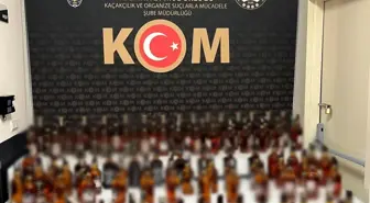 Afyonkarahisar'da Sahte Alkol Baskını: 115 Şişe Ele Geçirildi