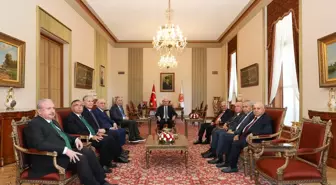 TBMM Başkanı Numan Kurtulmuş, Eski Başkanlarla Bir Araya Geldi