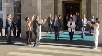 TBMM Başkanı Numan Kurtulmuş Siyasi Partilerin Grup Başkanvekilleriyle Bir Araya Geldi