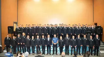 Tekirdağ Emniyet Müdürlüğü'nde Terfi ve Tayin Töreni Düzenlendi