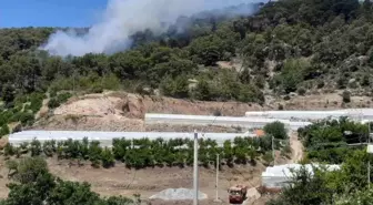 Antalya'nın Kumluca İlçesinde Orman Yangınına Müdahale Başladı